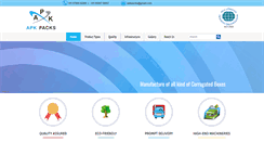 Desktop Screenshot of apkpacks.com
