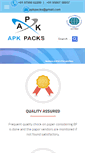 Mobile Screenshot of apkpacks.com